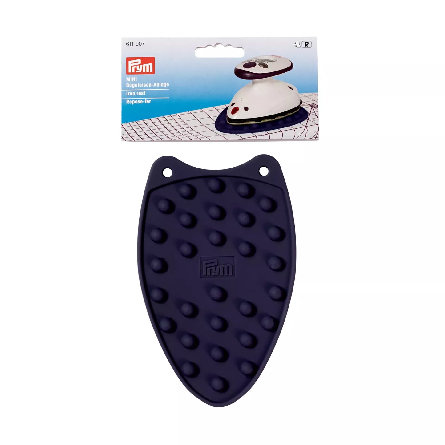 Iron rest MINI silicone dark violet