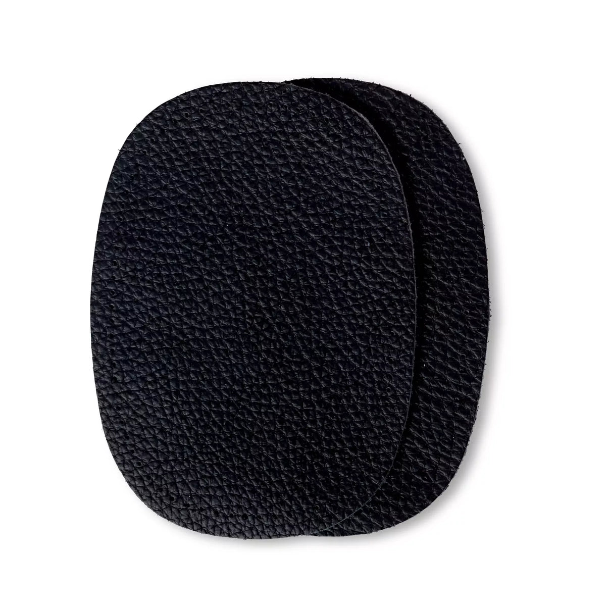 Patches nappa leather for sewing on 10 x 14 cm black
