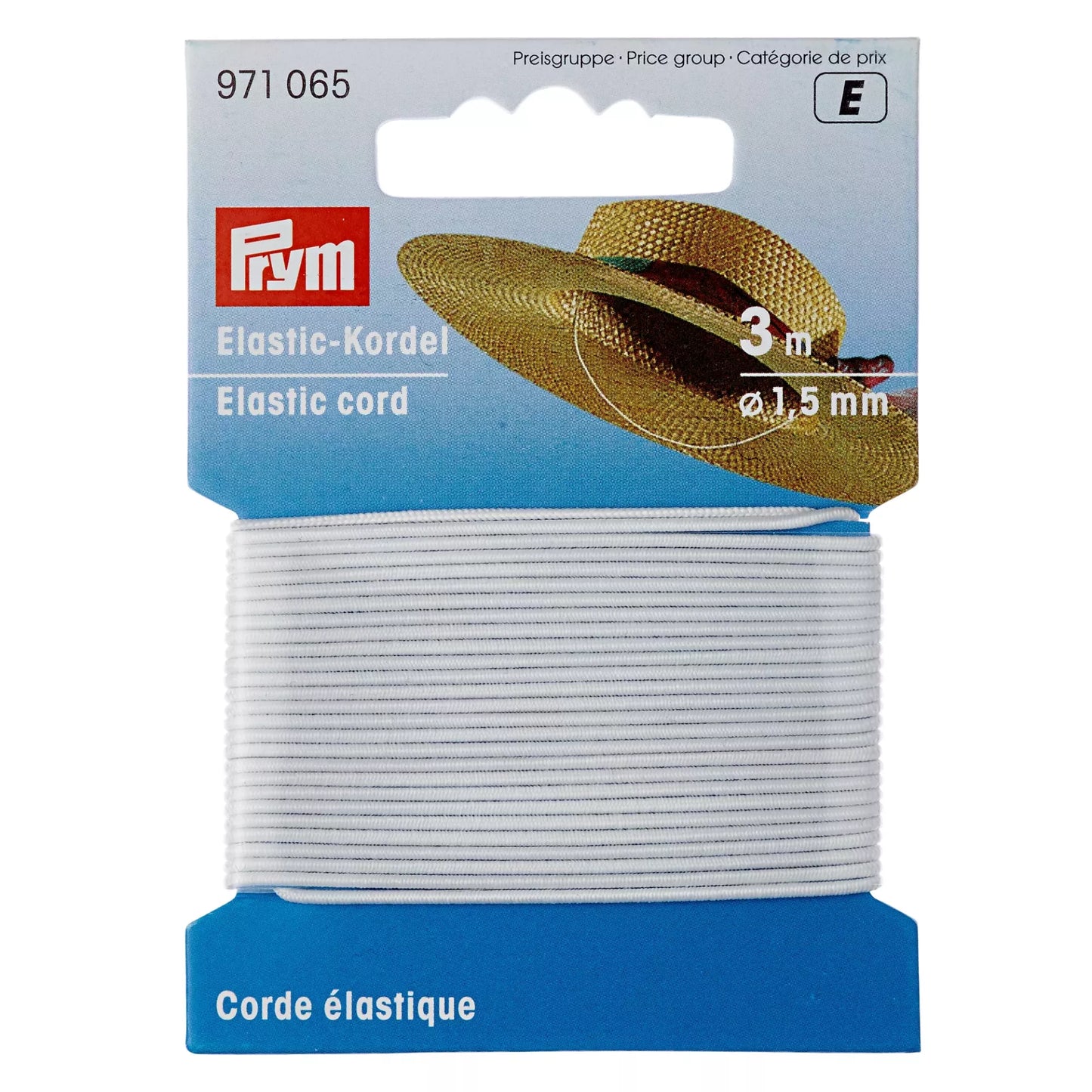 Elastic-Cord 1.5 mm white