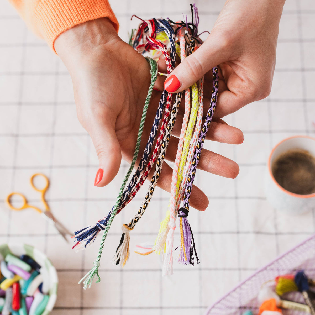 Kumihimo Friendship Bracelet Kit