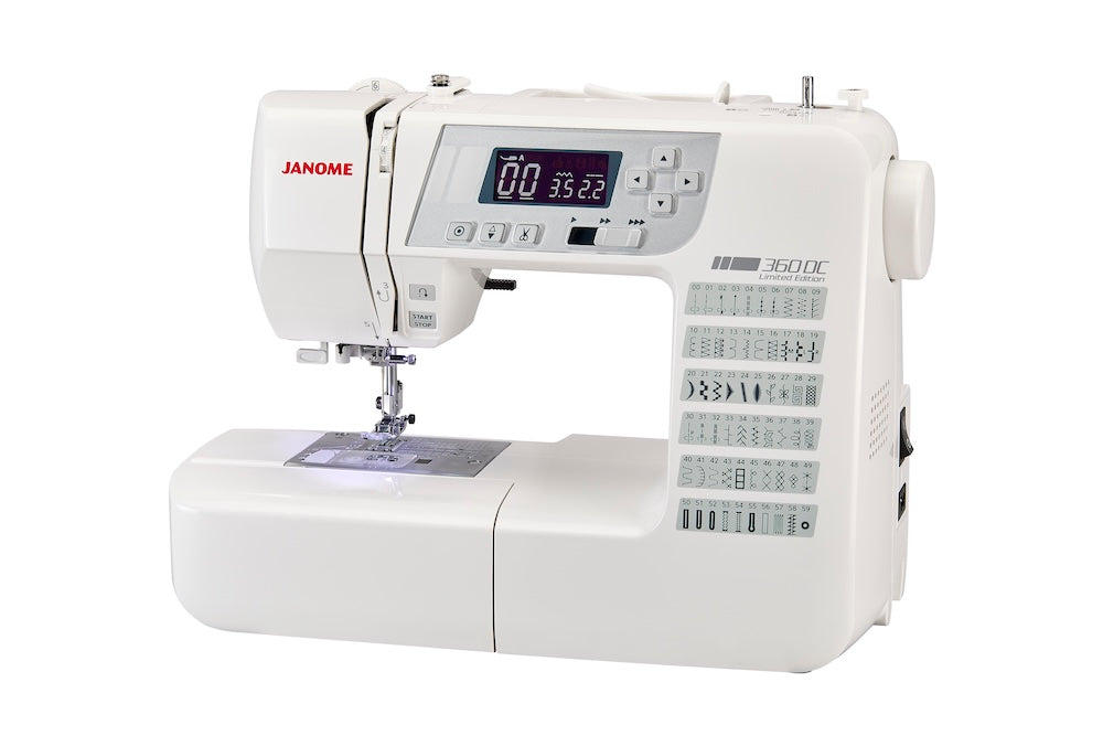 Janome 360DC LE Computerised Sewing Machine **NEW** Introductory offer save £60