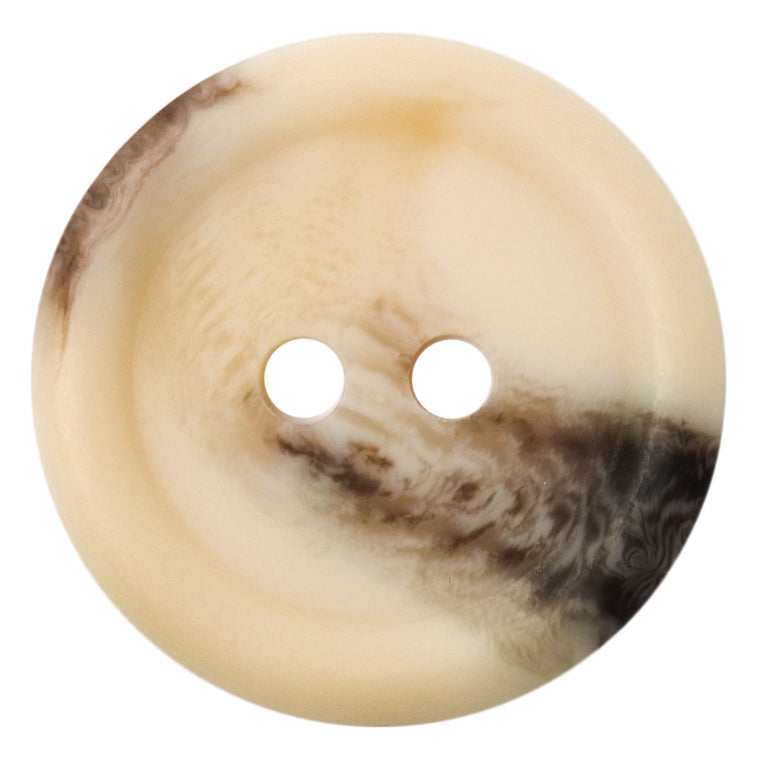 Cream Buttons - 2 Hole