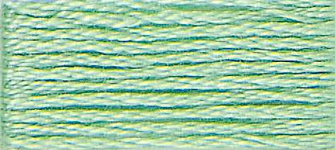 DMC Mouliné Stranded Cotton: 8m: Skein - Spearmint