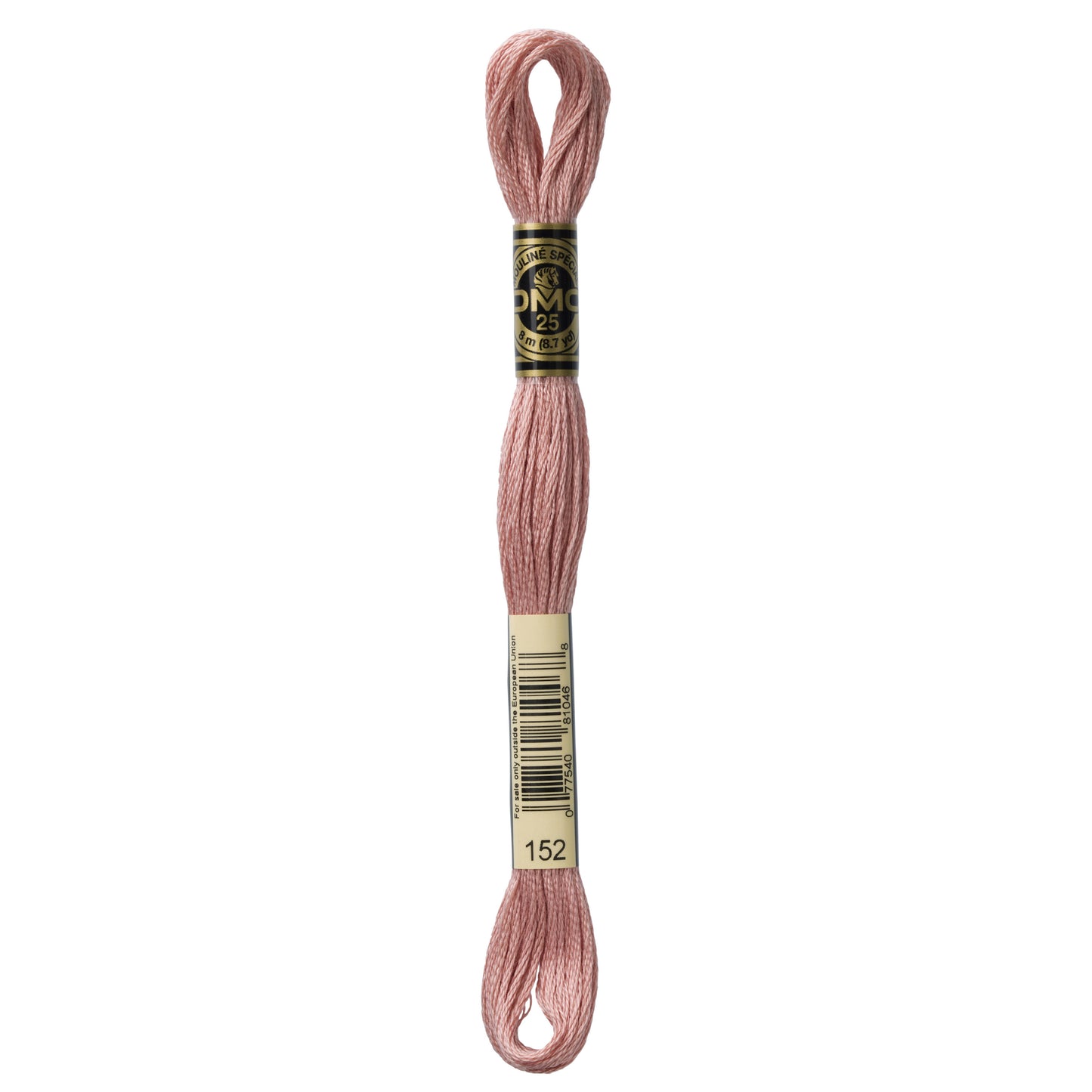 Mouliné Stranded Cotton: 8m: Skein - Old Pink