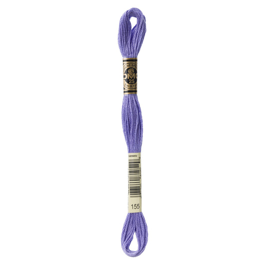 Mouliné Stranded Cotton: 8m: Skein - Metallic Mauve