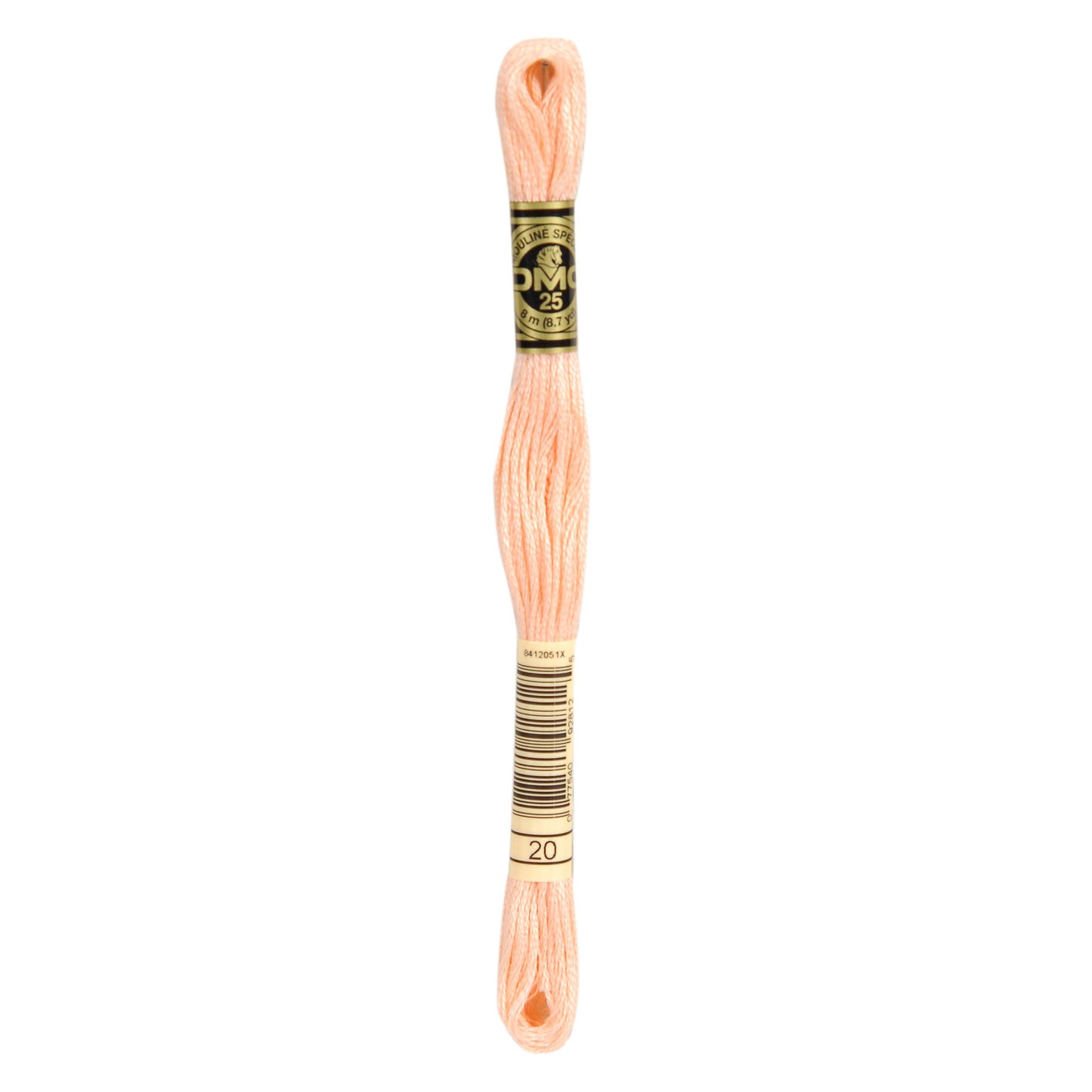 Mouliné Stranded Cotton: 8m: Skein - Peach