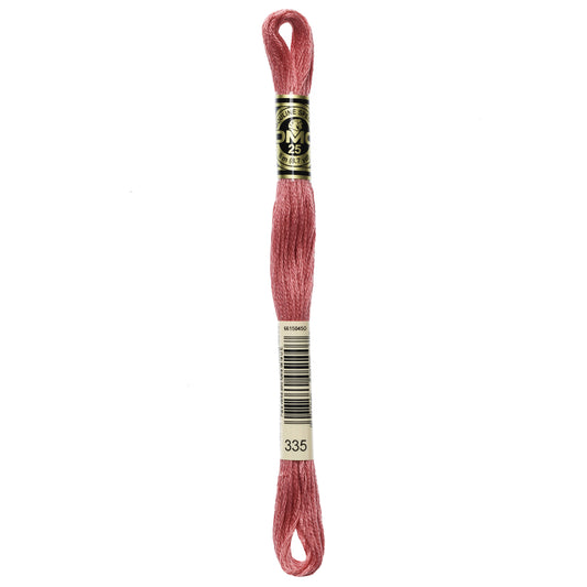 Mouliné Stranded Cotton: 8m: Skein - Dark Pink