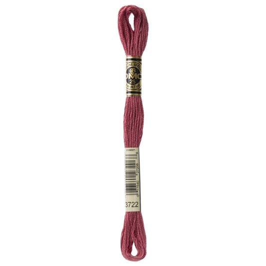 Mouliné Stranded Cotton: 8m: Skein - Dark Rosewood