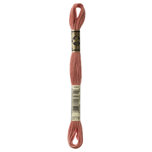 Mouliné Stranded Cotton: 8m: Skein - Rose Gold