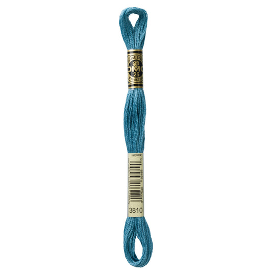 Mouliné Stranded Cotton: 8m: Skein - Persian Blue