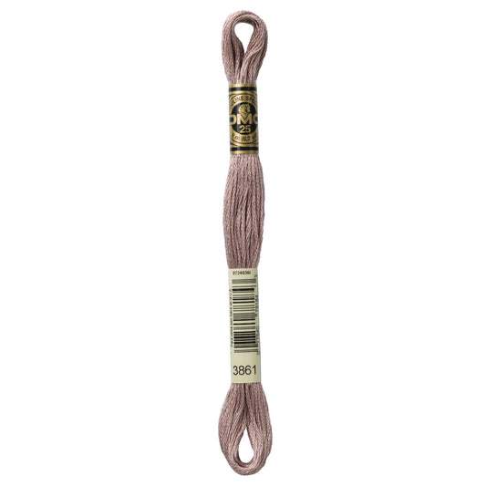 Mouliné Stranded Cotton: 8m: Skein - Light Taupe