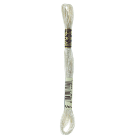 Mouliné Stranded Cotton: 8m: Skein - Garlic White