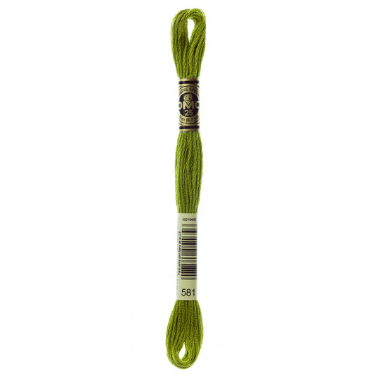 Mouliné Stranded Cotton: 8m: Skein - Grasshopper