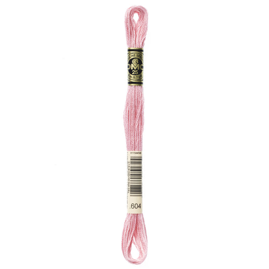 Mouliné Stranded Cotton: 8m: Skein - Pink Hyacinth