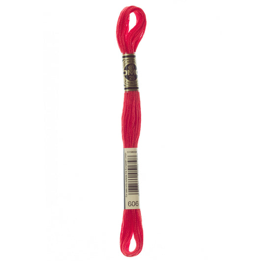 Mouliné Stranded Cotton: 8m: Skein - Bright Red