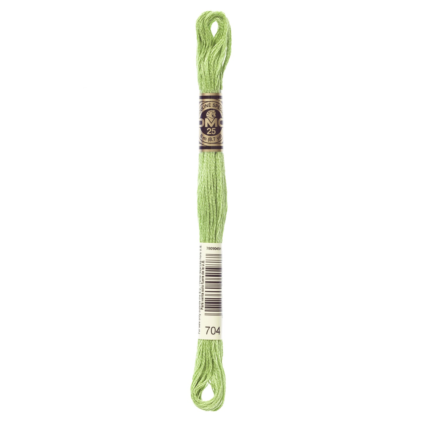 Mouliné Stranded Cotton: 8m: Skein - Lime