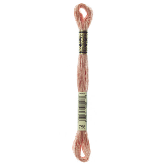 Mouliné Stranded Cotton: 8m: Skein - Pink Dawn