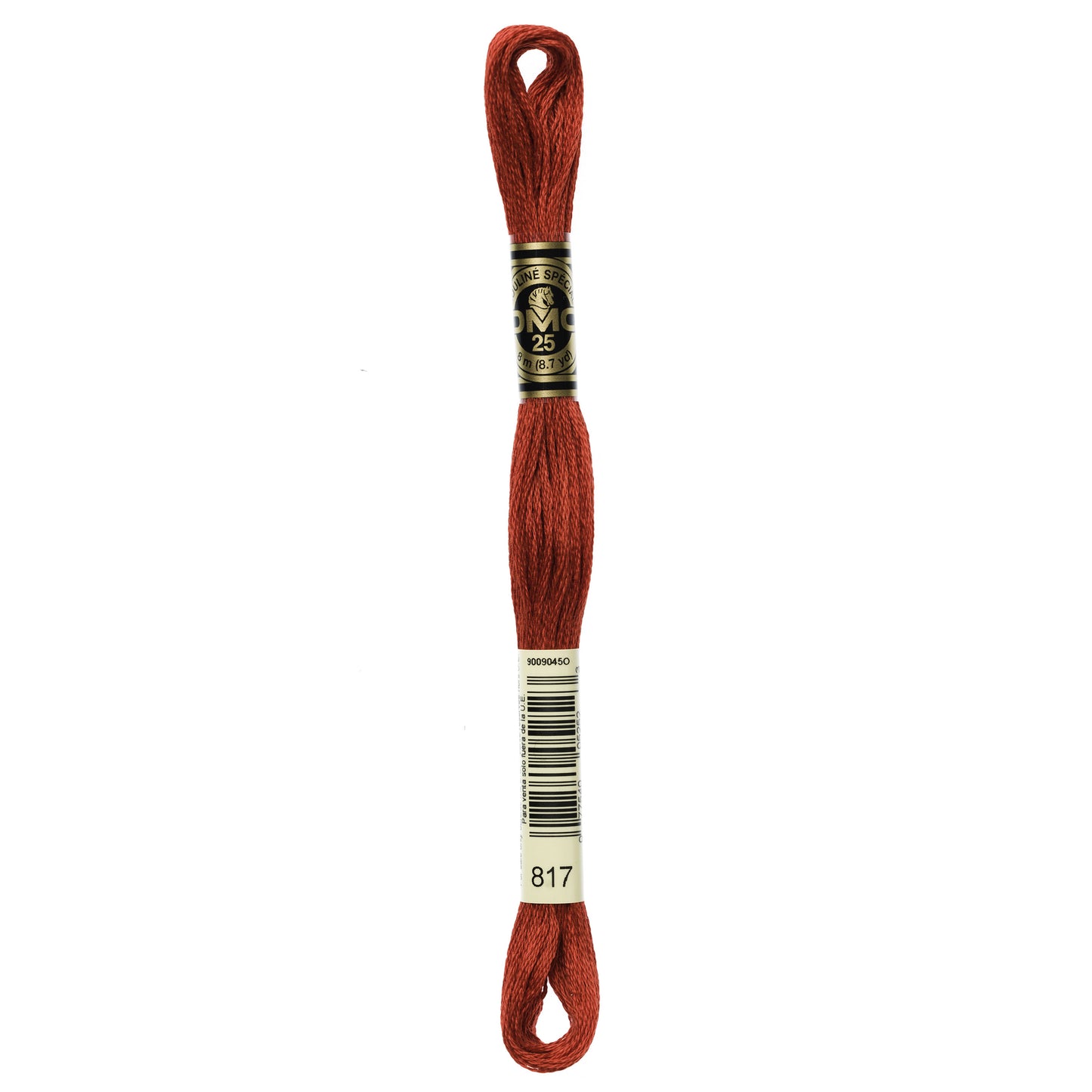 Mouliné Stranded Cotton: 8m: Skein - Japanese Red