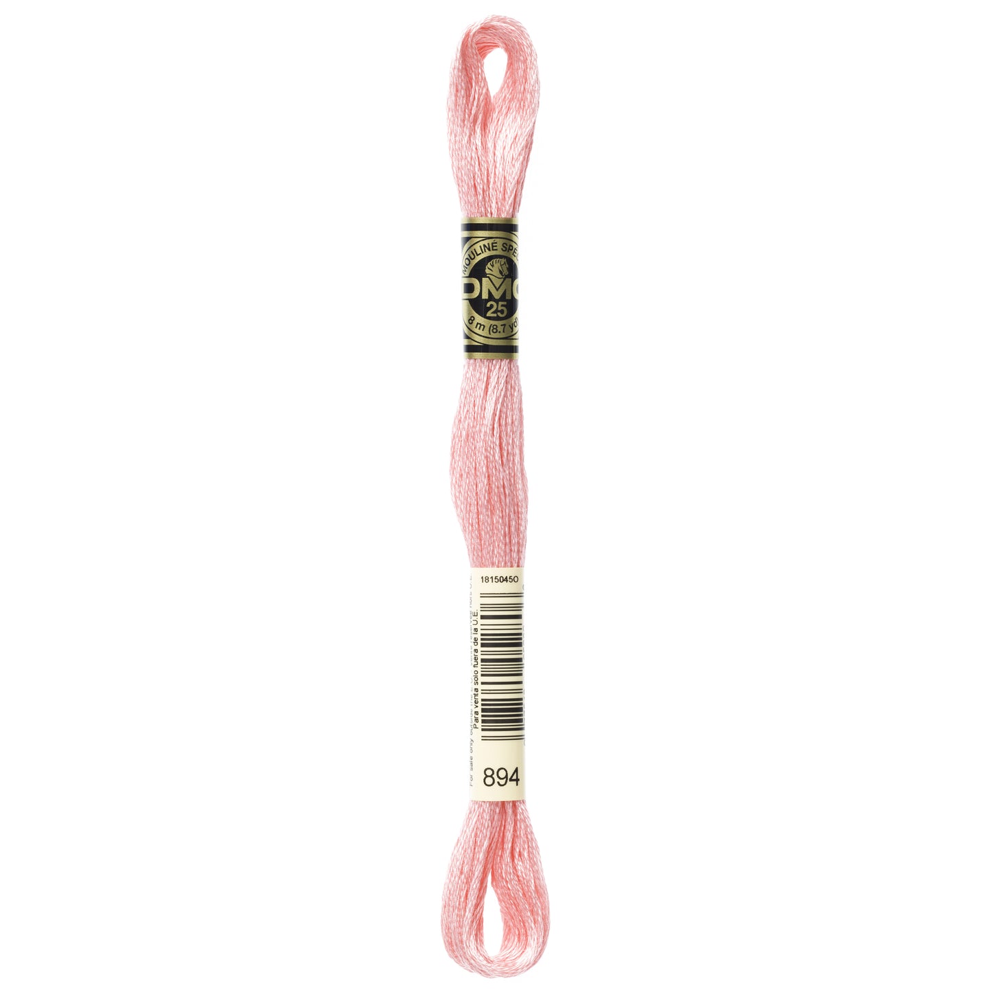 Mouliné Stranded Cotton: 8m: Skein - Rose