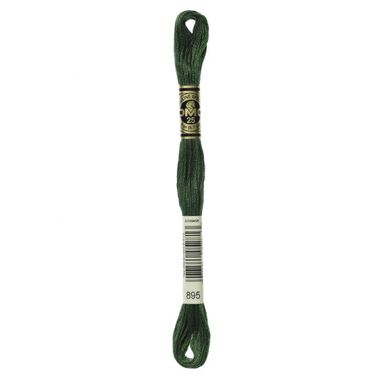 Mouliné Stranded Cotton: 8m: Skein - Bottle Green