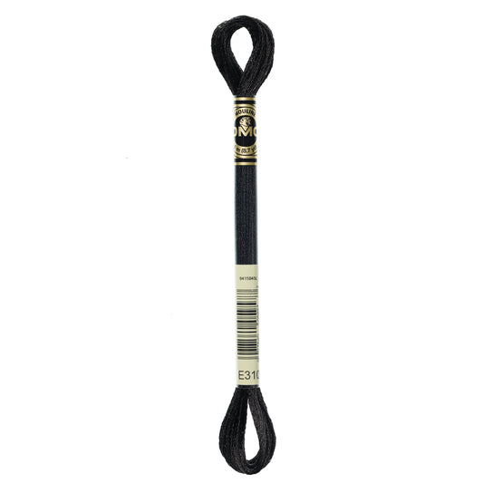 Light Effects Thread: 8m: Skein - Metallic Black