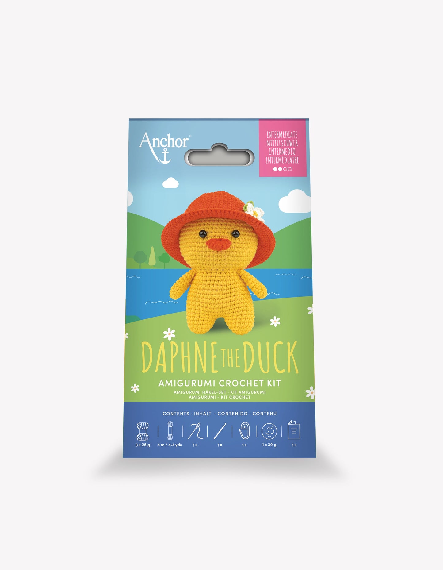 Anchor Daphne the Duck Small Amigurumi Crochet Kit