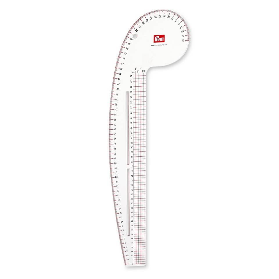 Image of Curved rule armhole & sleeve cap