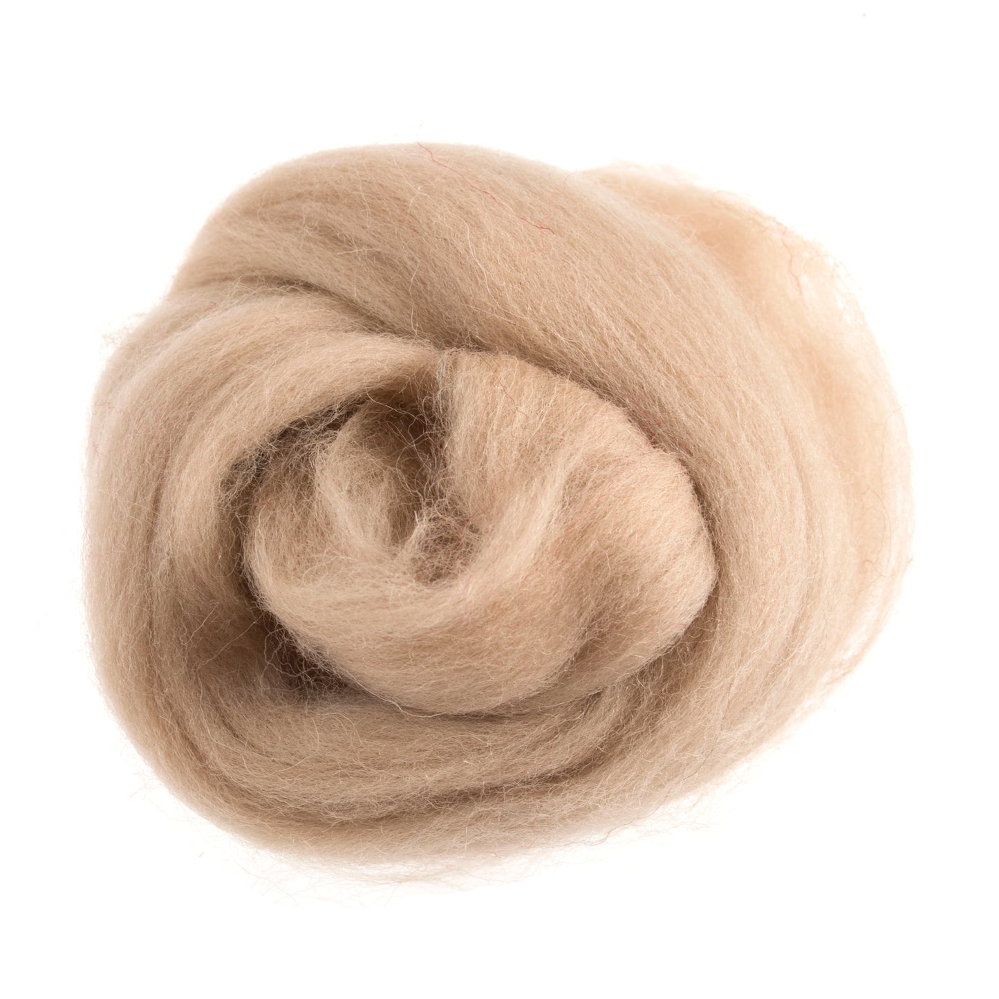 Trimits wool roving in beige 10g pack