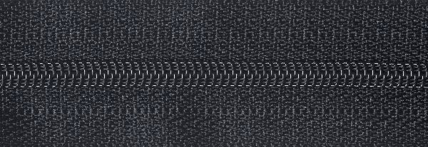 Nylon Dress Zip 20cm Black