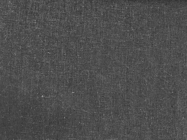Black Linen Viscose mix