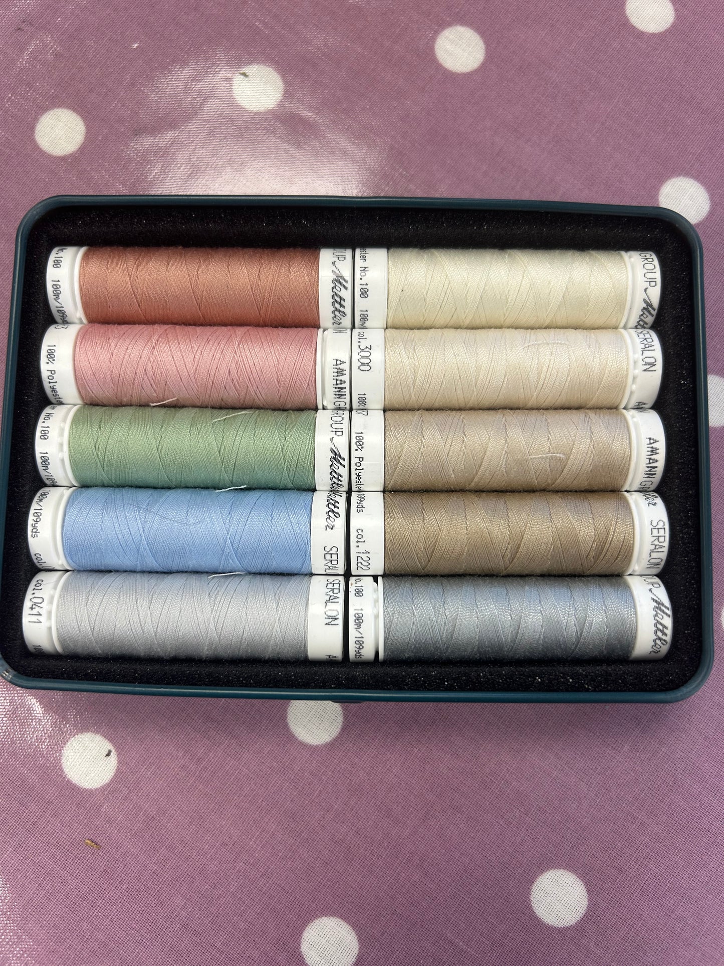 Classy Anniversary Kit Mettler Seralon Threads 10 spools included