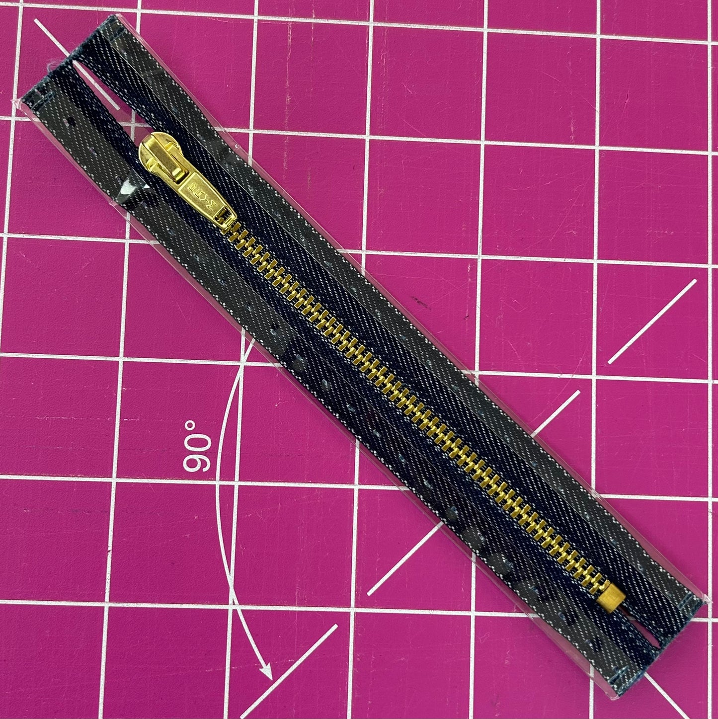 Prym M8 Metal Zip Dark Denim 20cm