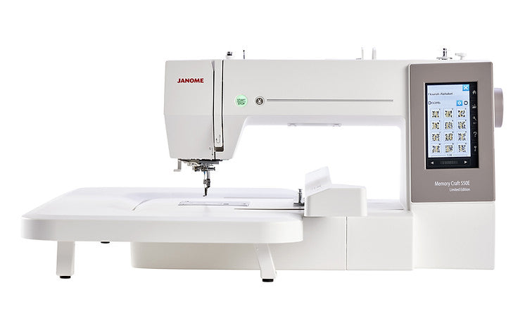 Janome Memory Craft 550E Limited Edition