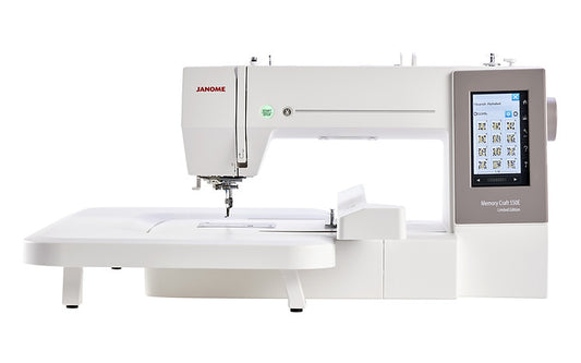 Janome Memory Craft 550E Limited Edition