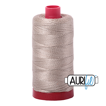 Aurifil Cotton Thread - 50's Weight - 1300 metres - Rope Beige (5011)