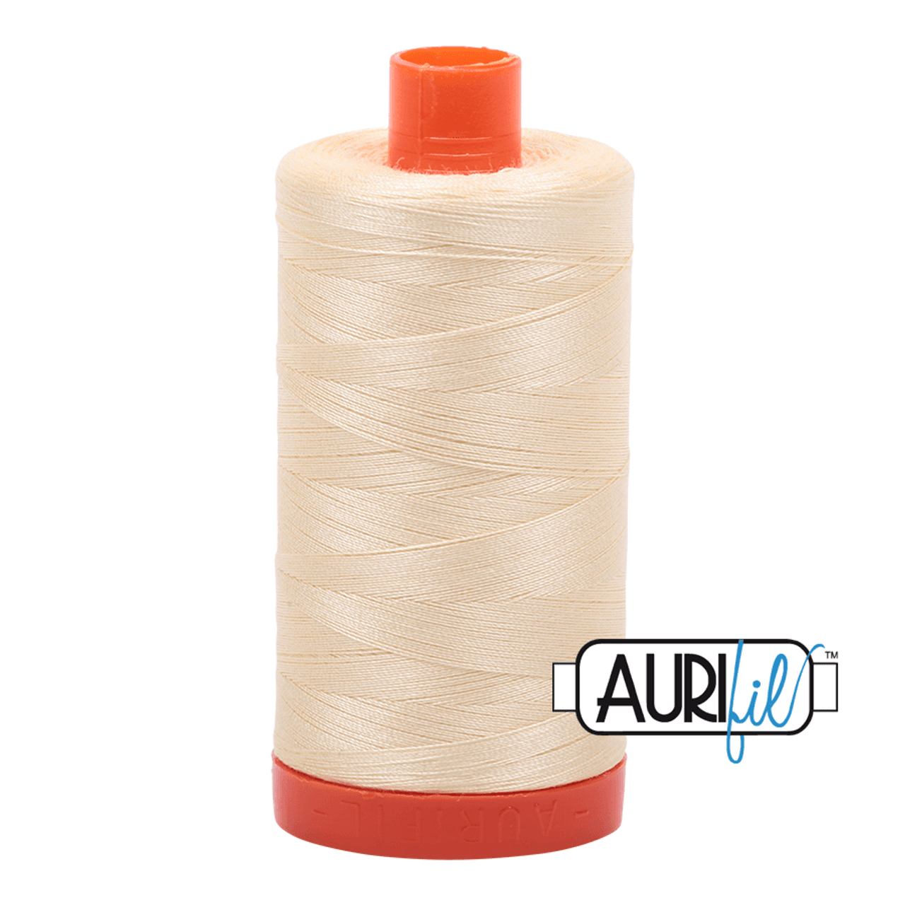Aurifil Cotton Thread - 50's Weight - 1300 metres - Light Lemon (2110)