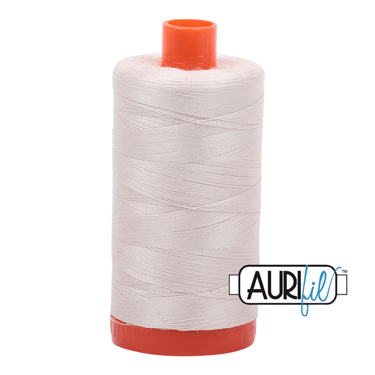 Aurifil Cotton Thread - 50's Weight - 1300 metres - Silver White (2309)