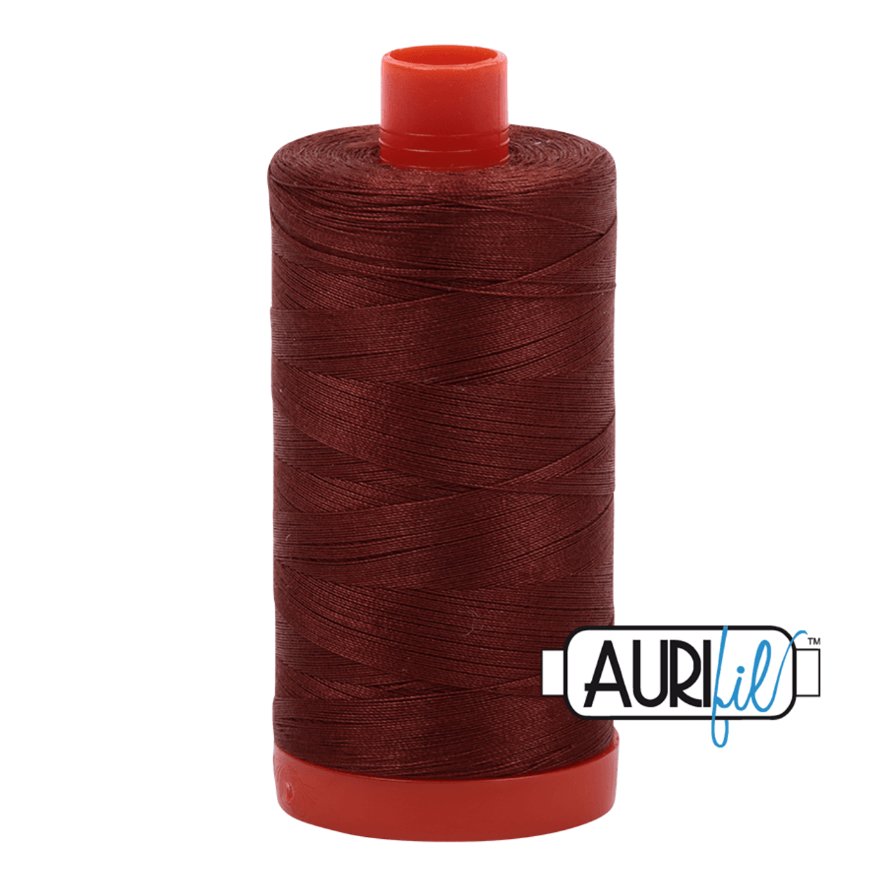 Aurifil Cotton Thread - 50's Weight - 1300 metres - Copper Brown (4012)