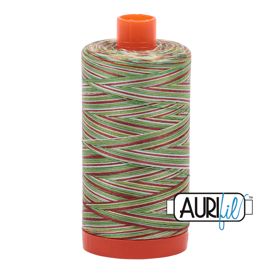 Variegated (4650) Aurifil Cotton Thread - 50's Weight - 1300 metres