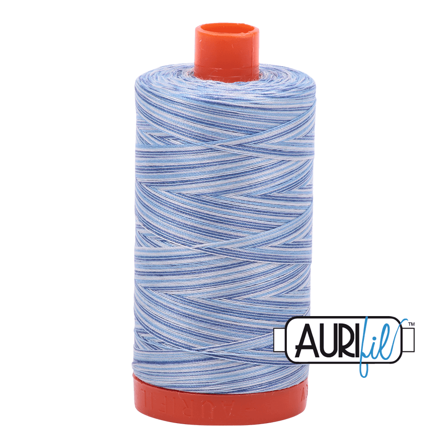 Variegated (4655) Aurifil Cotton Thread - 50's Weight - 1300 metres