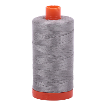 Aurifil Cotton Thread - 50's Weight - 1300 metres - Stainless Steel (2620)