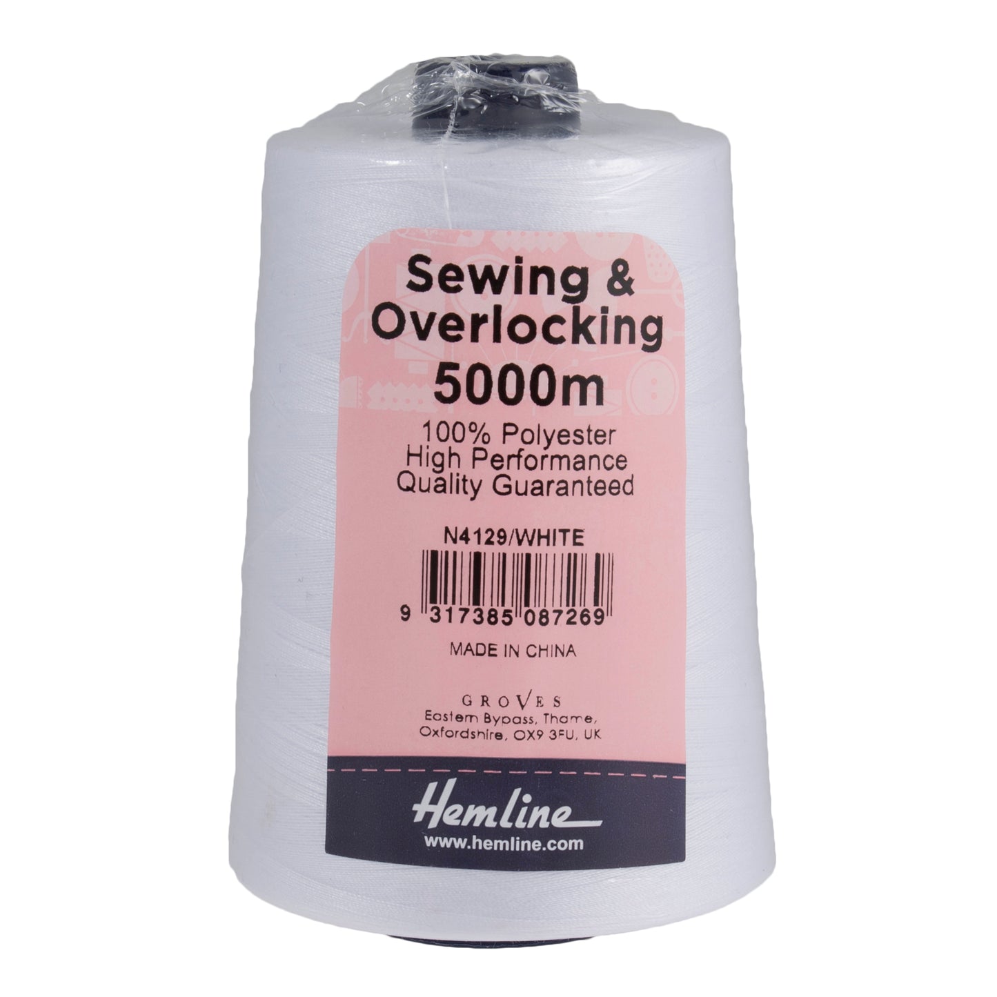 White overlocker thread image