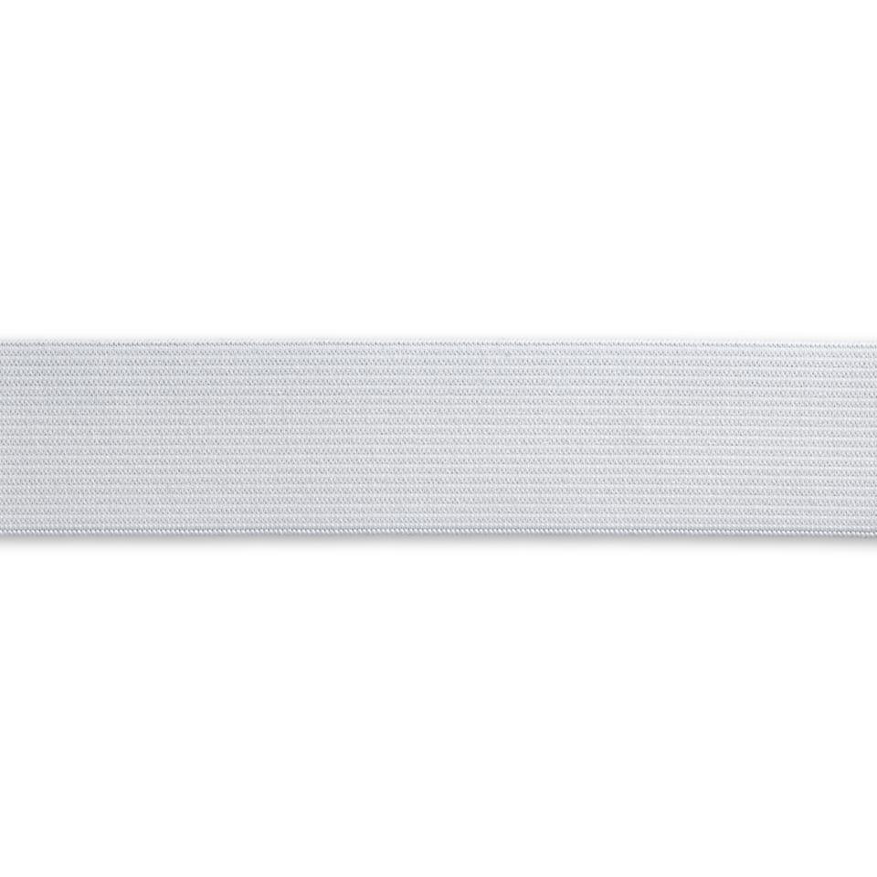 Elastic tape soft 30mm white 1m