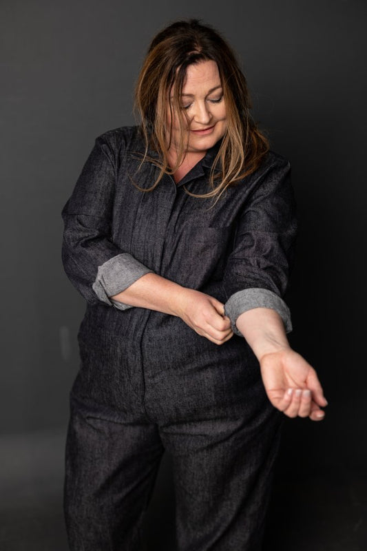 Thelma Boiler Suit Size UK 20 - 28 by Merchant & Mills