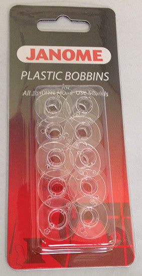 10 pack of Janome bobbins, suitable for almost all Janome machines