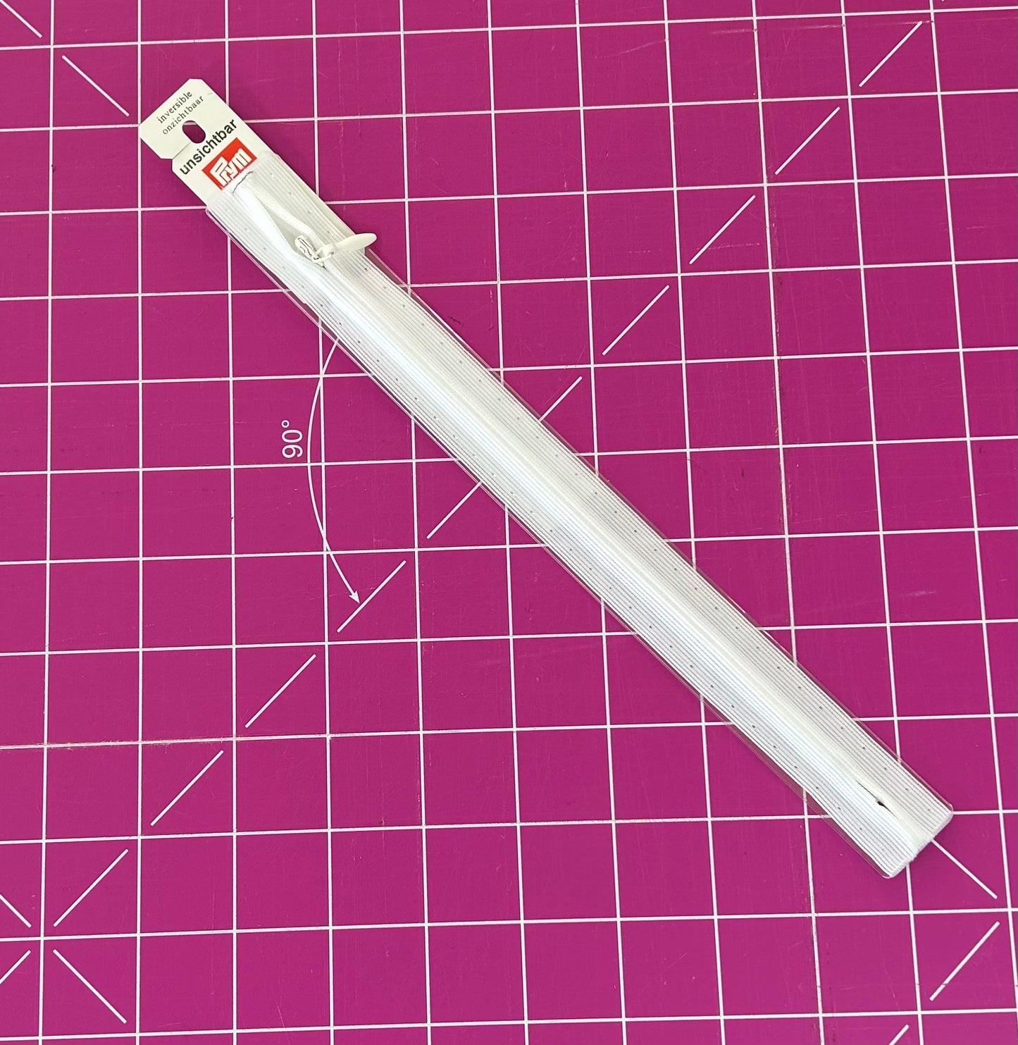 Prym Invisible zip 60cm white