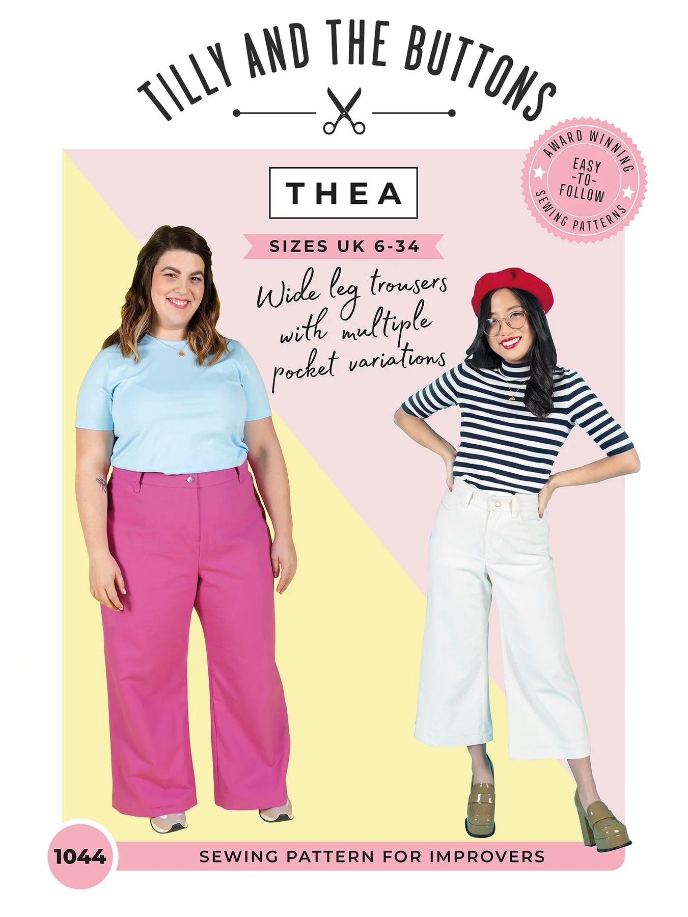 Thea Trousers by Tilly and the Buttons
