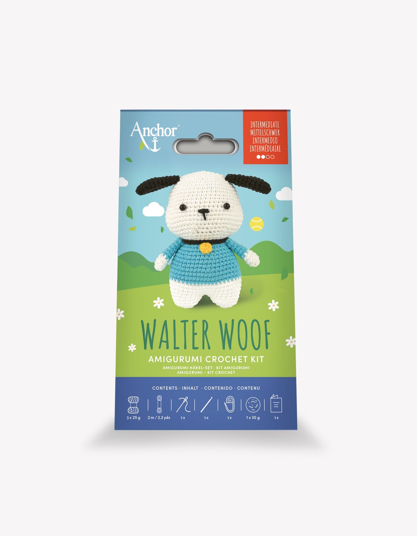 Anchor Walter Woof Small Amigurumi Crochet Kit