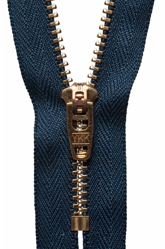 Brass Jeans zip - dark navy