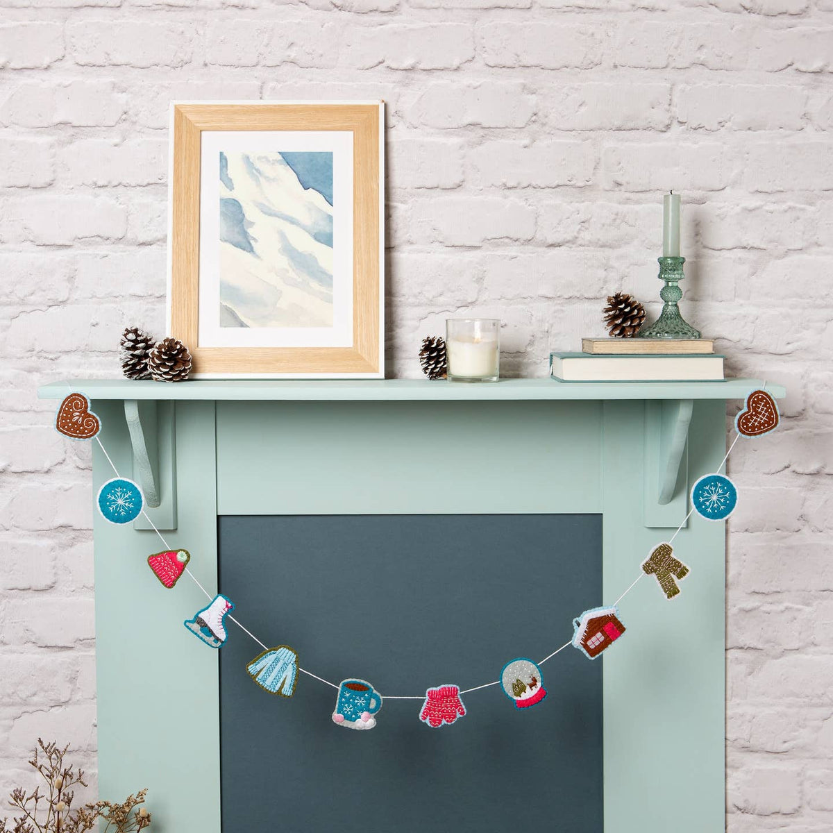 Winter Garland Felt Craft Kit